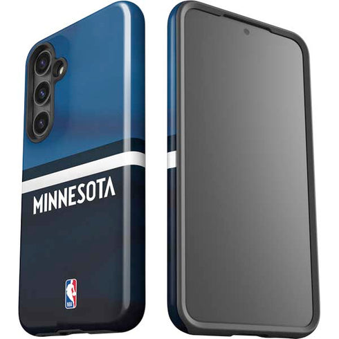 NBA Minnesota Timberwolves Jersey Galaxy S24 Impact Case